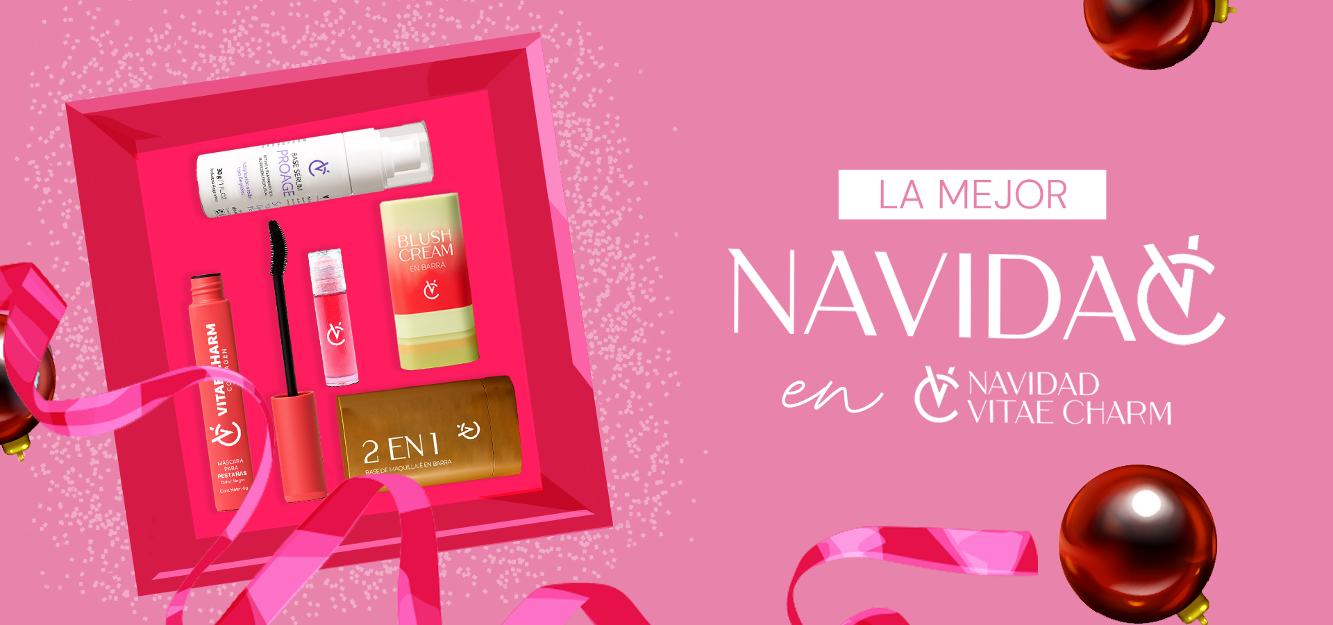 Banner tienda cosmética
